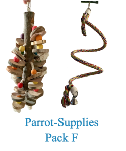 2 X Giant Parrot Toys - Pack F - RRP £35.99